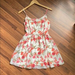 Floral mini dress